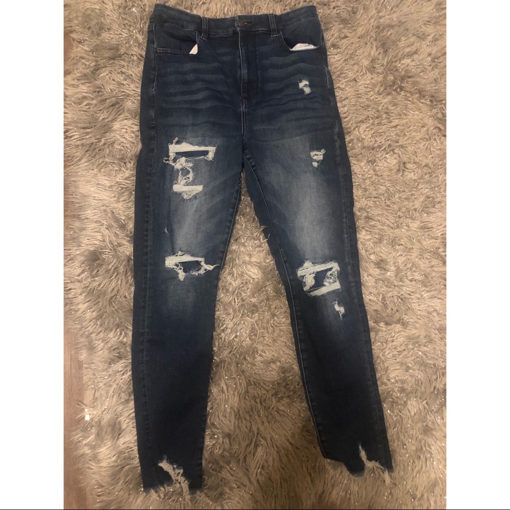American Eagle Curvy Highest Rise • 12